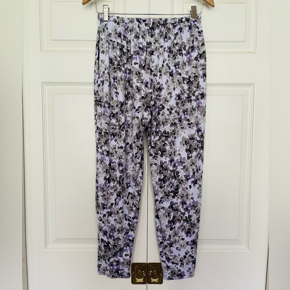 {Simply Vera Vera Wang} Pajama Top and Pants Matching Set in Purple - Small - Picture 12 of 15